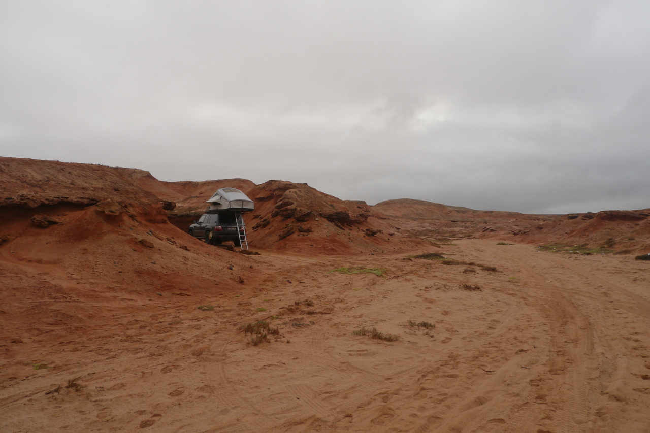 Wildkamperen aan het strand Wildkamperen aan het strand