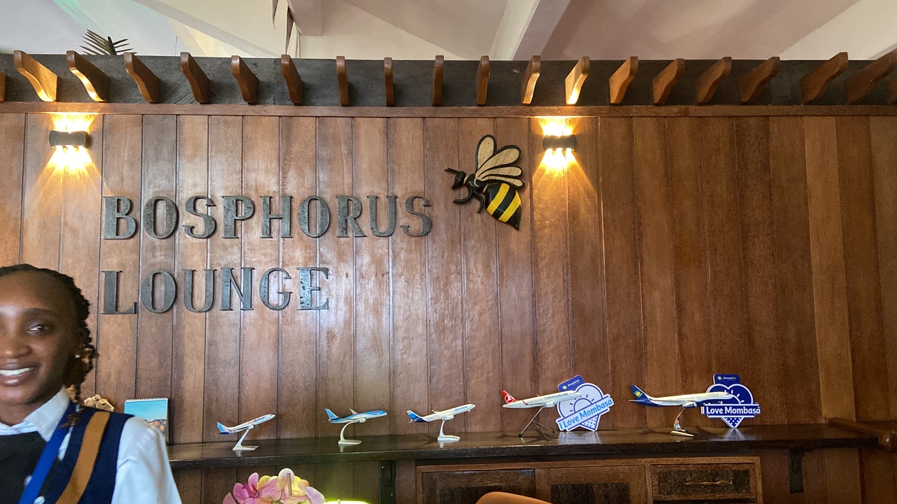 Traditioneel begin van onze vliegreizen