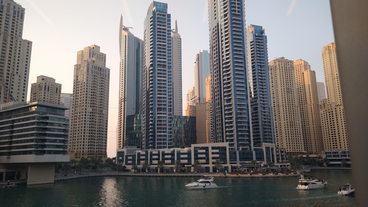 Jachthaven in Dubai