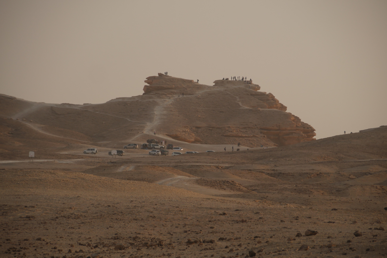 Toeristen nemen over