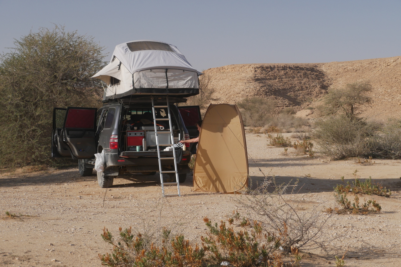 Nieuw: omkleedtentje