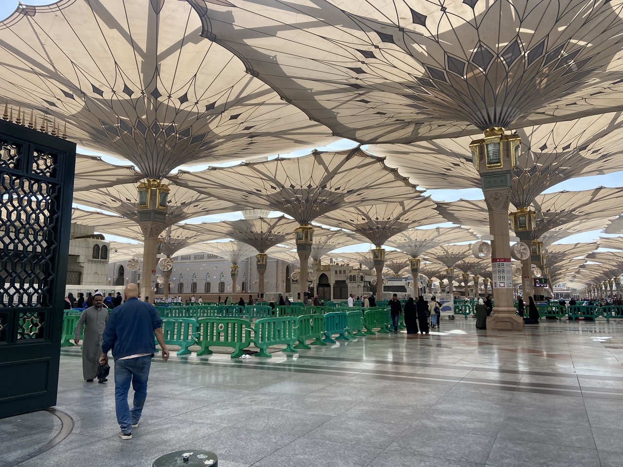 De moskee van Medina
