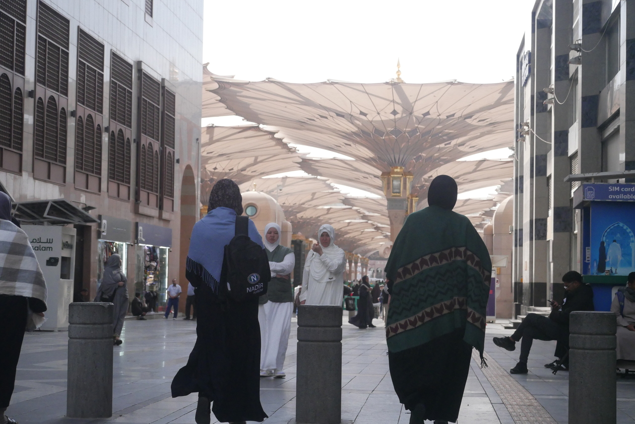 De moskee van Medina