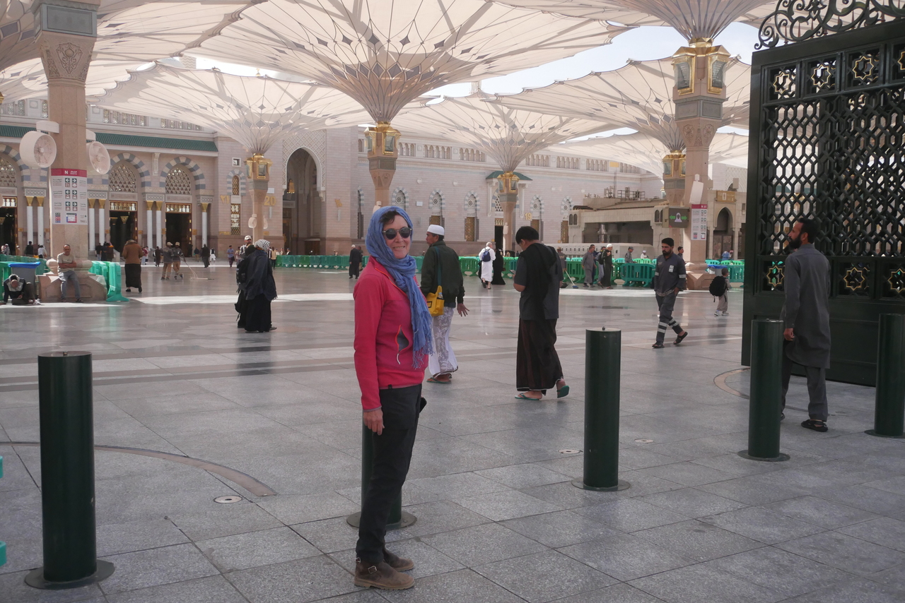De moskee van Medina