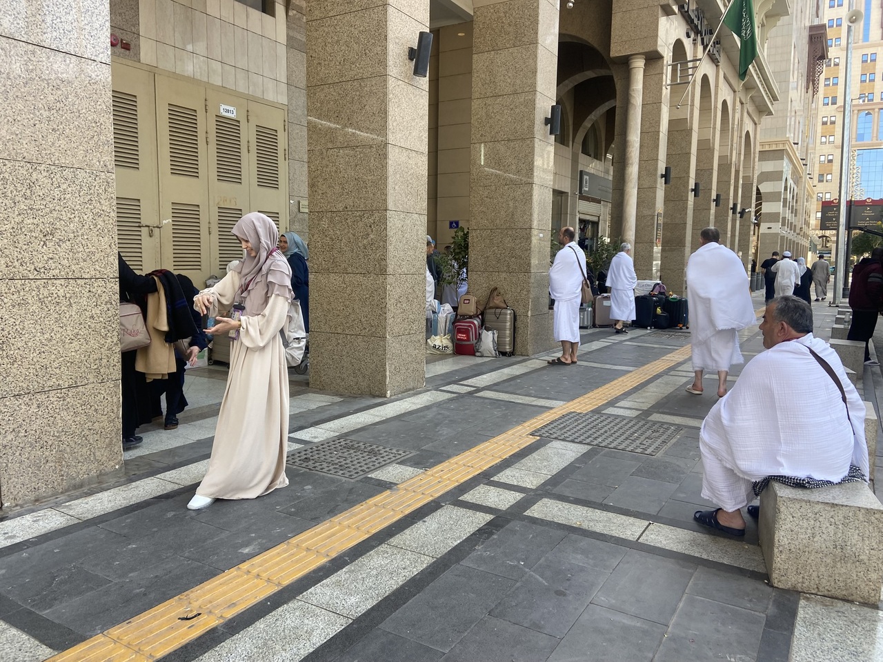 Pelgrims onderweg naar Mekka