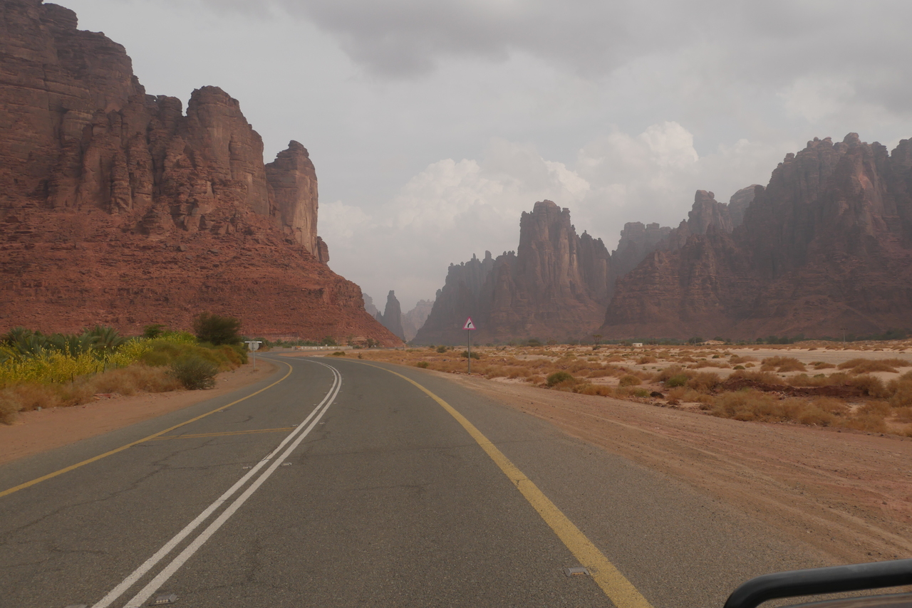 Ingang van Wadi Disha