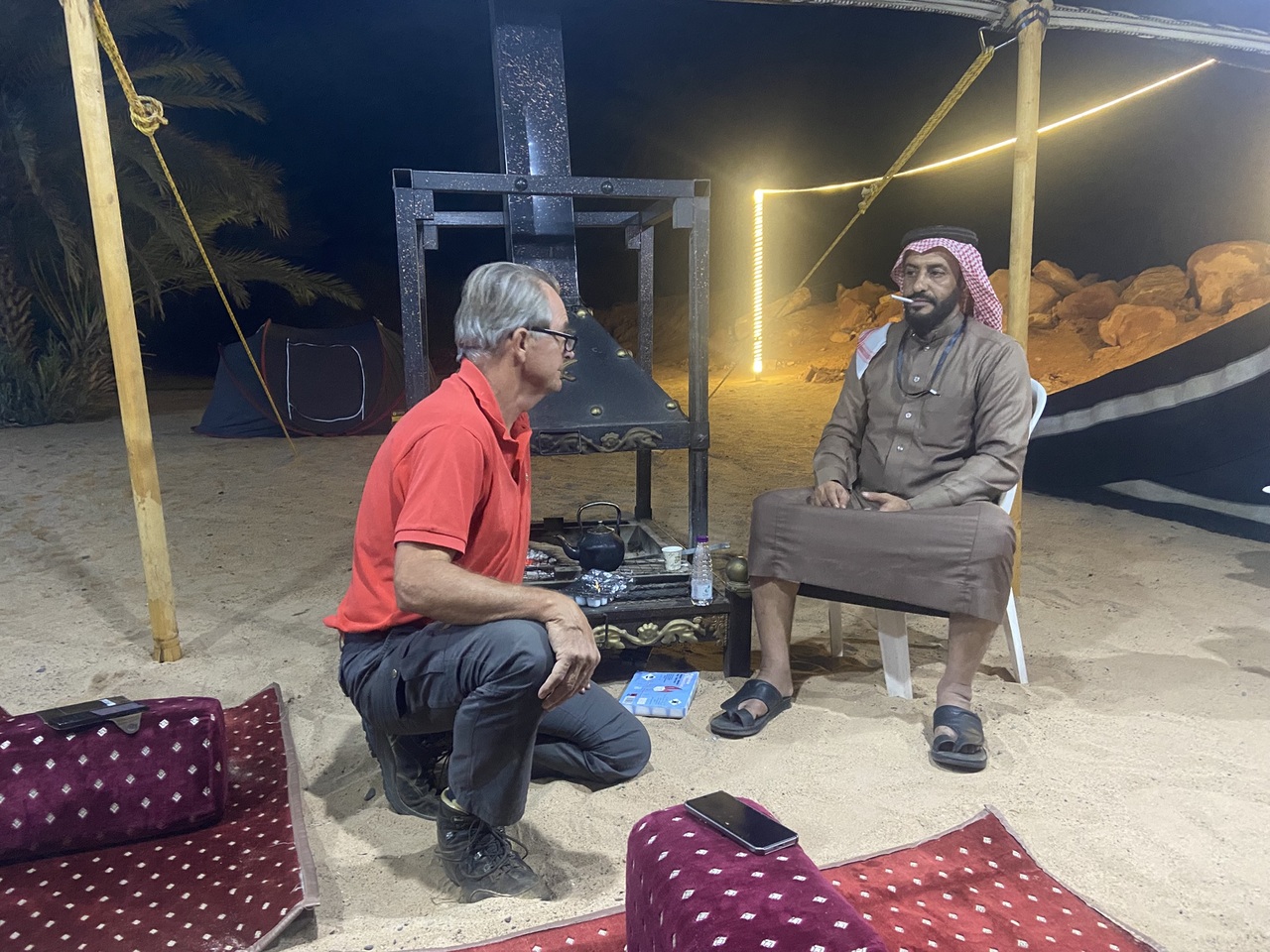 Ahmoud is het niet helemaal eens met Adriaan